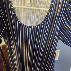 Lularoe Morgan Xxs new with tag stripes.
